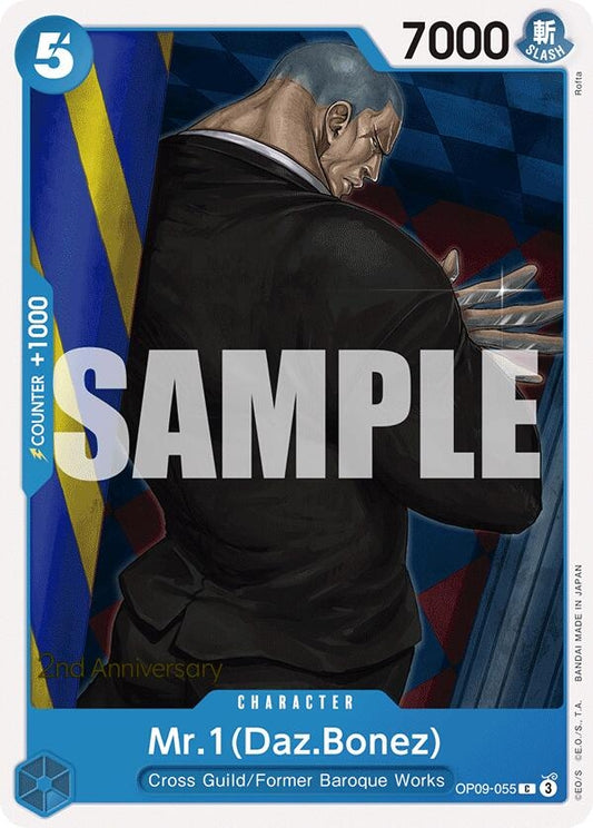 Image for Mr.1(Daz.Bonez) (OP09-055) (Emperors in the New World: 2nd Anniversary Tournament Cards) - One Piece Card Game