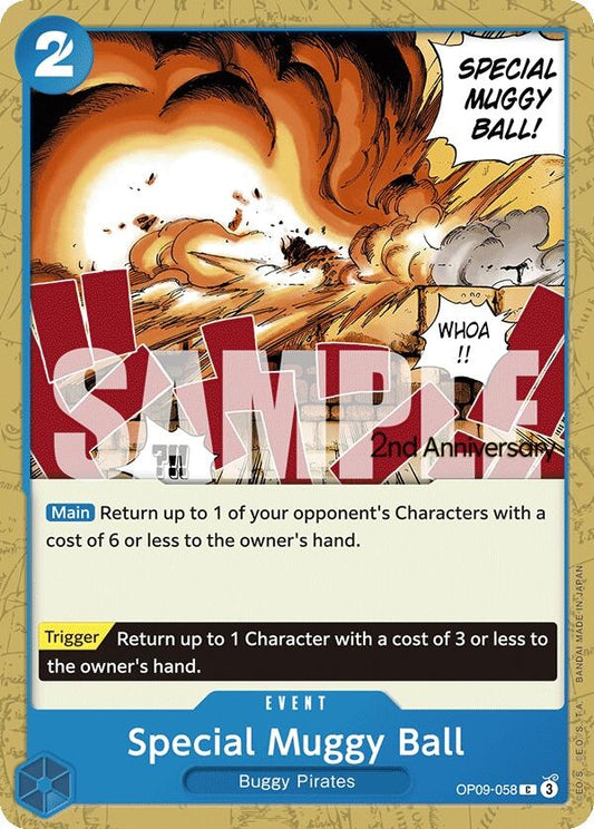 Image for Special Muggy Ball (OP09-058) (Emperors in the New World: 2nd Anniversary Tournament Cards) - One Piece Card Game