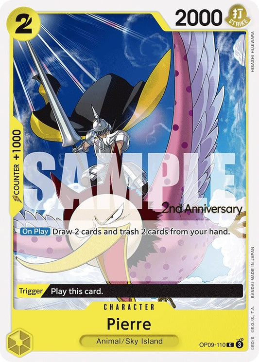 Image for Pierre (OP09-110) (Emperors in the New World: 2nd Anniversary Tournament Cards) - One Piece Card Game