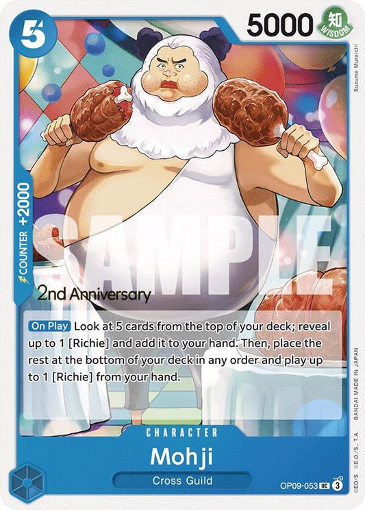 Image for Mohji (OP09-053) (Emperors in the New World: 2nd Anniversary Tournament Cards) - One Piece Card Game