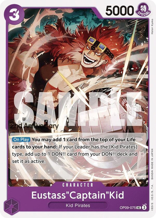 Image for Eustass"Captain"Kid (OP09-075) (Emperors in the New World: 2nd Anniversary Tournament Cards) - One Piece Card Game