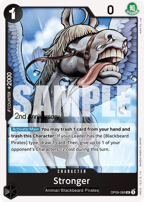 Image for Stronger (OP09-089) (Emperors in the New World: 2nd Anniversary Tournament Cards) - One Piece Card Game
