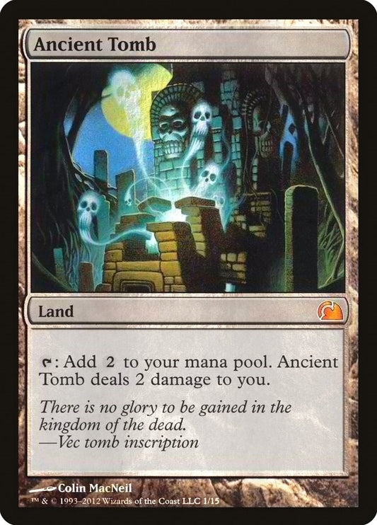 Image for Ancient Tomb (1) (From the Vault: Realms) - Magic: The Gathering
