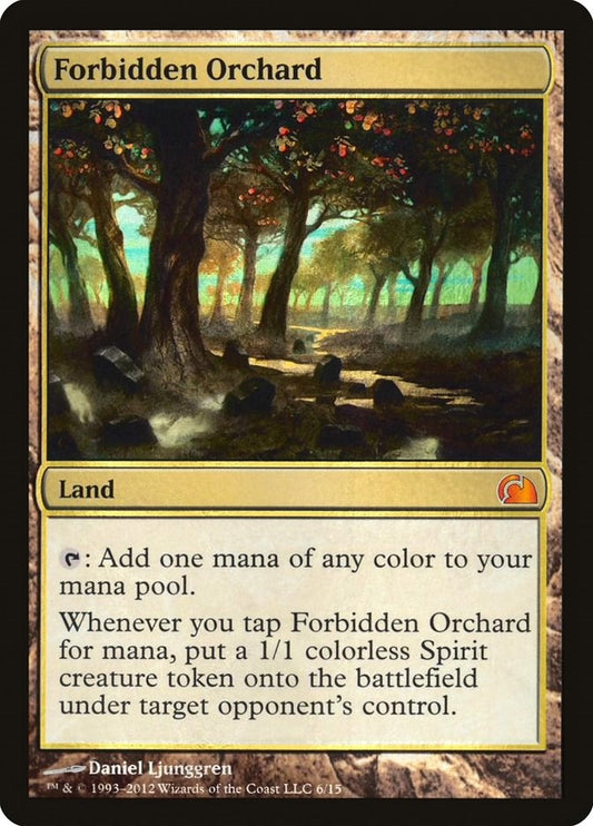 Image for Forbidden Orchard (6) (From the Vault: Realms) - Magic: The Gathering