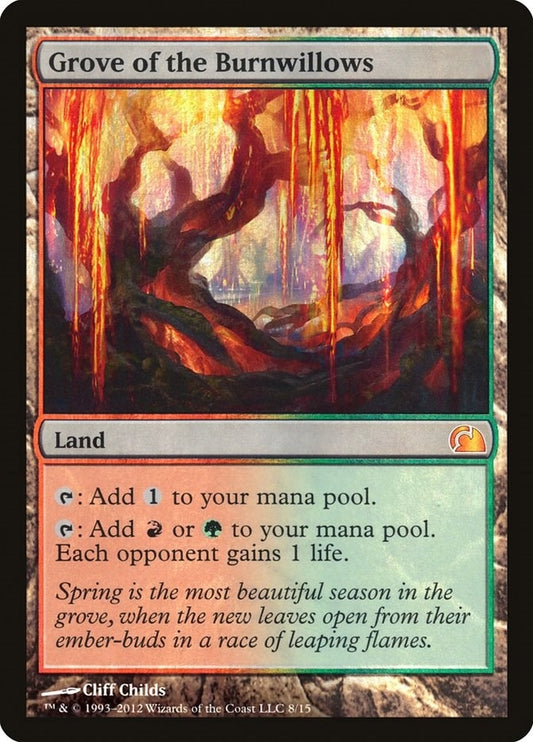 Image for Grove of the Burnwillows (8) (From the Vault: Realms) - Magic: The Gathering