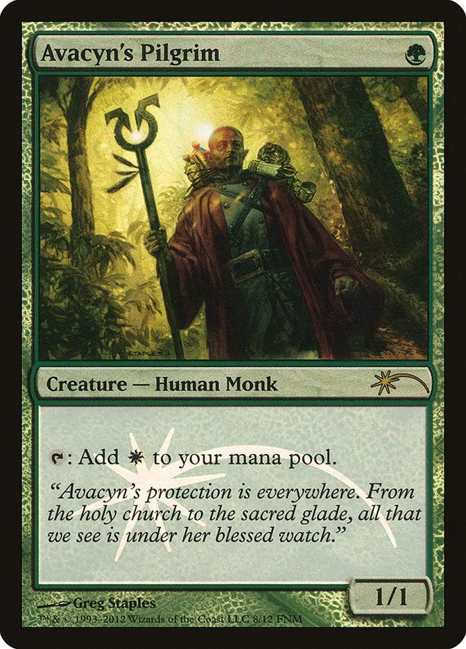 Image for Avacyn's Pilgrim (8) (FNM Promos) - Magic: The Gathering