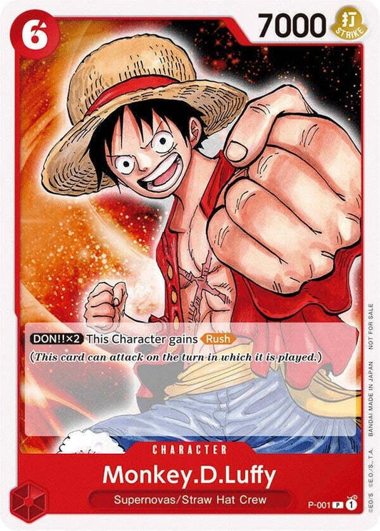 Image for Monkey.D.Luffy (001) (P-001) (One Piece Demo Deck Cards) - One Piece Card Game