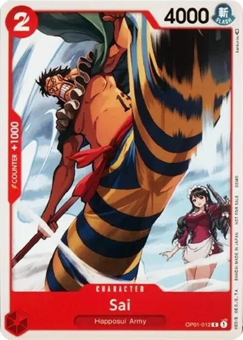 Image for Sai (OP01-012) (One Piece Demo Deck Cards) - One Piece Card Game