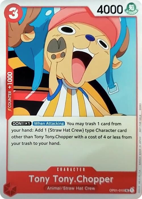 Image for Tony Tony.Chopper (015) (OP01-015) (One Piece Demo Deck Cards) - One Piece Card Game
