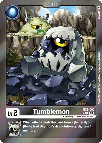Image for Tumblemon (Limited Foil) (EX8-005 U) (Chain of Liberation) - Digimon Card Game