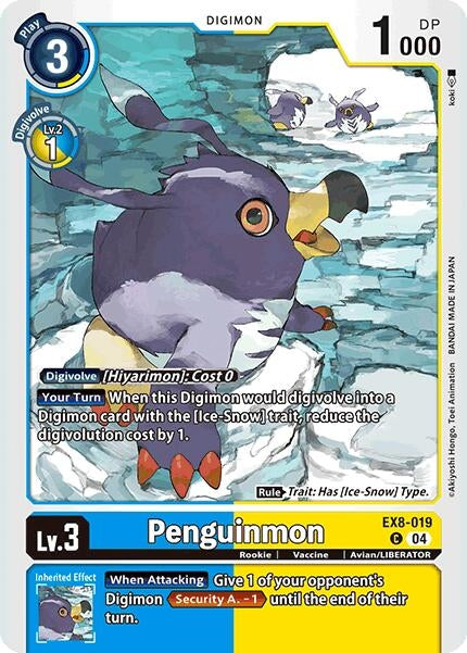 Image for Penguinmon (EX8-019 C) (Chain of Liberation) - Digimon Card Game