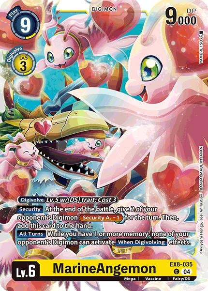 Image for MarineAngemon (EX8-035 C) (Chain of Liberation) - Digimon Card Game