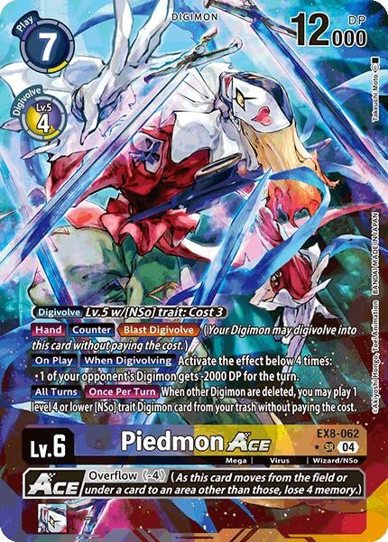 Image for Piedmon ACE (Alternate Art) (EX8-062 SR) (Chain of Liberation) - Digimon Card Game