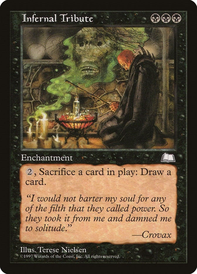 Image for Infernal Tribute (Weatherlight) - Magic: The Gathering