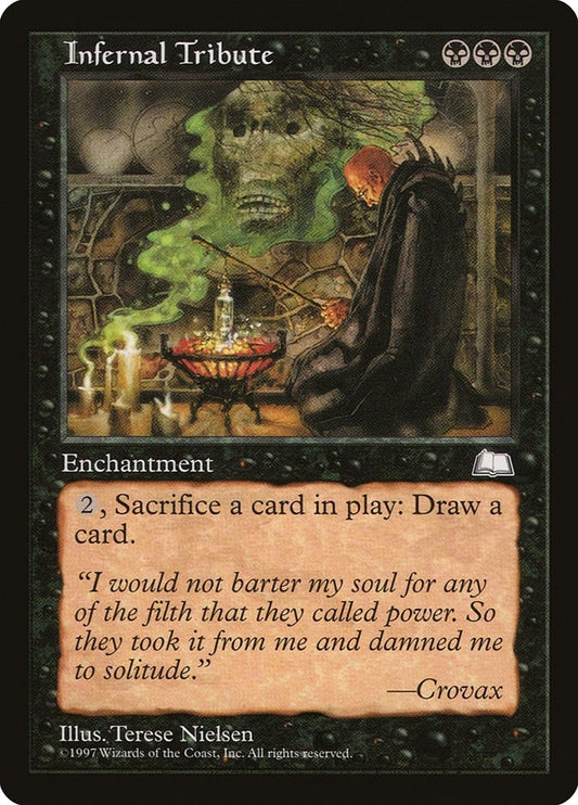 Image for Infernal Tribute (Weatherlight) - Magic: The Gathering