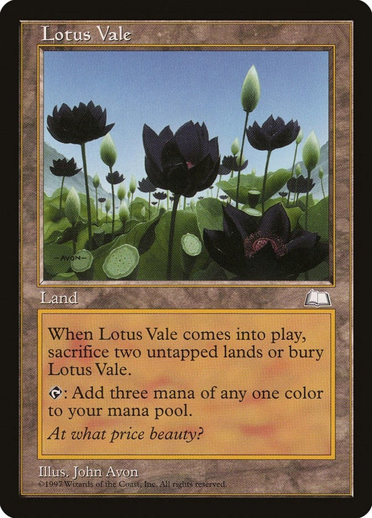 Image for Lotus Vale (Weatherlight) - Magic: The Gathering