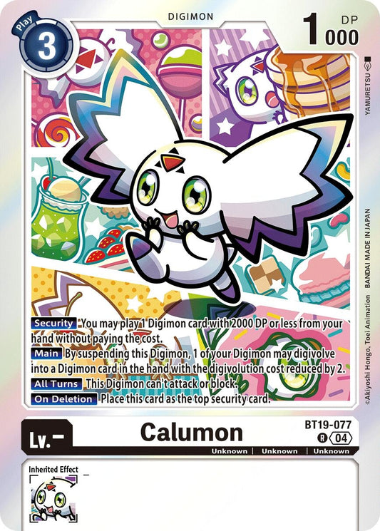 Image for Calumon (BT19-077 R) (Release Special Booster 2.5) - Digimon Card Game