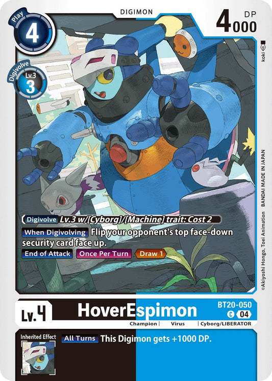 Image for HoverEspimon (BT20-050 C) (Release Special Booster 2.5) - Digimon Card Game
