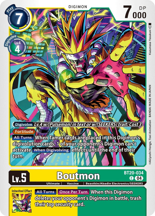 Image for Boutmon (BT20-034 C) (Release Special Booster 2.5) - Digimon Card Game