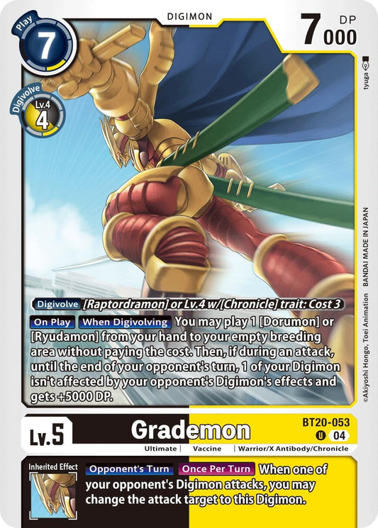 Image for Grademon (BT20-053 U) (Release Special Booster 2.5) - Digimon Card Game