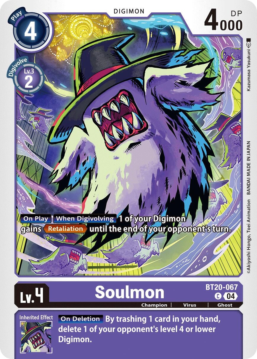 Image for Soulmon (BT20-067 C) (Release Special Booster 2.5) - Digimon Card Game