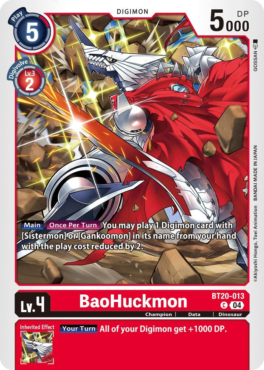 Image for BaoHuckmon (BT20-013 C) (Release Special Booster 2.5) - Digimon Card Game