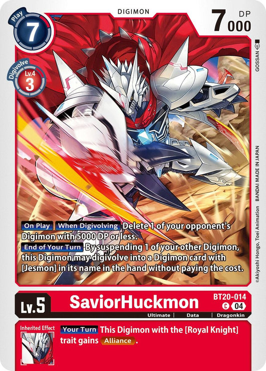 Image for SaviorHuckmon (BT20-014 C) (Release Special Booster 2.5) - Digimon Card Game