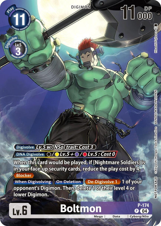 Image for Boltmon (Update Pack 2025) (P-174 P) (Release Special Booster 2.5) - Digimon Card Game