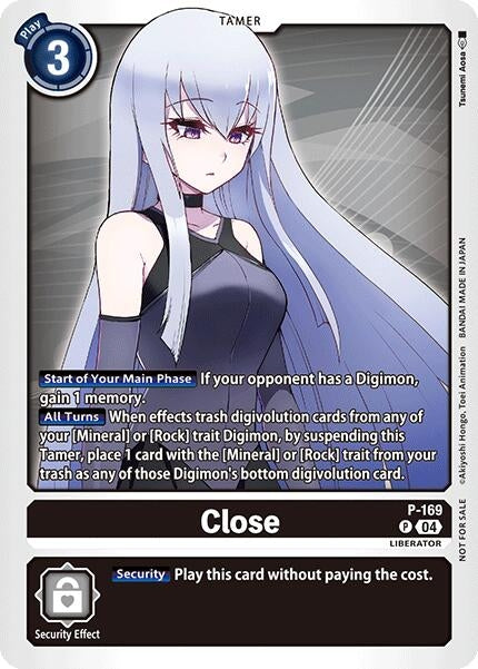 Image for Close (Store Tournament 2025 Vol.1 Participation Pack) (P-169 P) (Digimon Promotion Cards) - Digimon Card Game