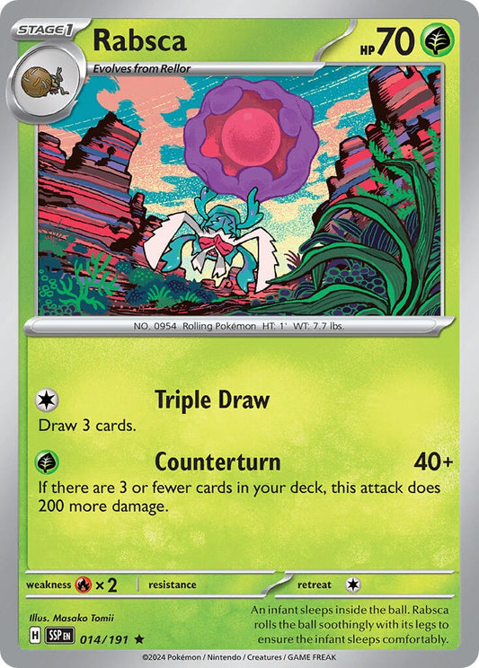 Image for Rabsca (014/191) (Deck Exclusives) - Pokemon