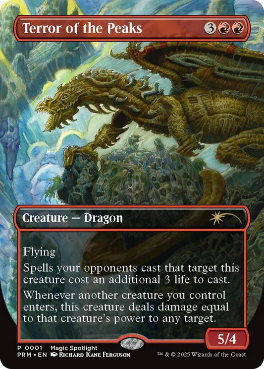 Image for Terror of the Peaks (1) (Unique and Miscellaneous Promos) - Magic: The Gathering