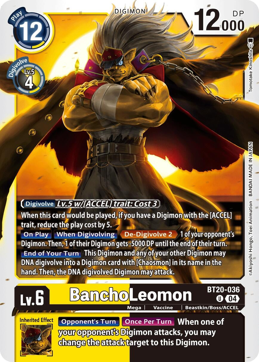 Image for BanchoLeomon (BT20-036 U) (Release Special Booster 2.5) - Digimon Card Game
