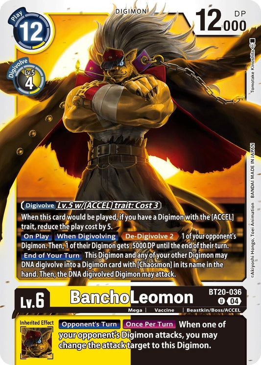Image for BanchoLeomon (BT20-036 U) (Release Special Booster 2.5) - Digimon Card Game