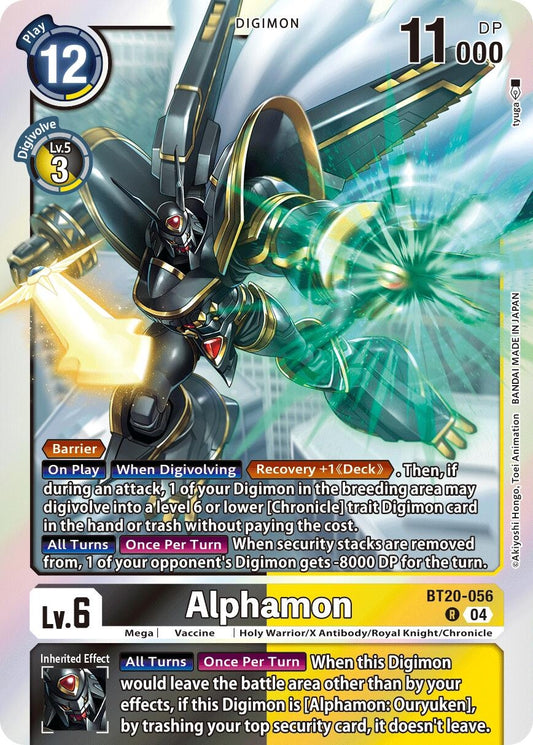 Image for Alphamon (BT20-056 R) (Release Special Booster 2.5) - Digimon Card Game