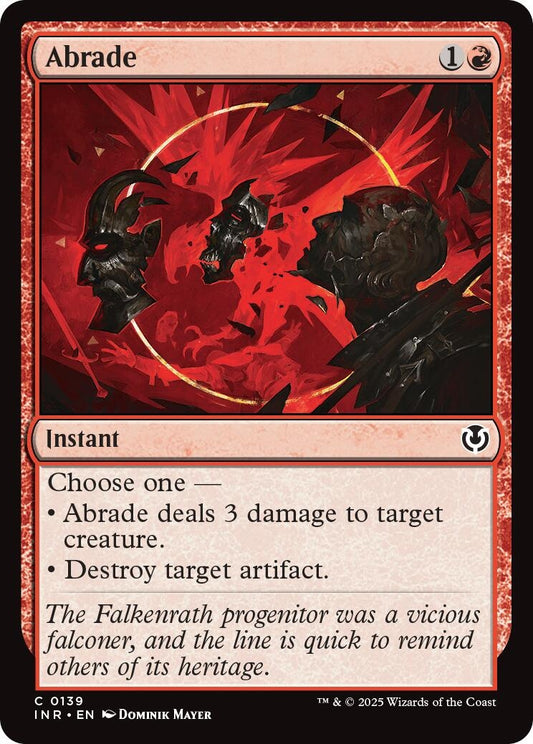Image for Abrade (139) (Innistrad Remastered) - Magic: The Gathering