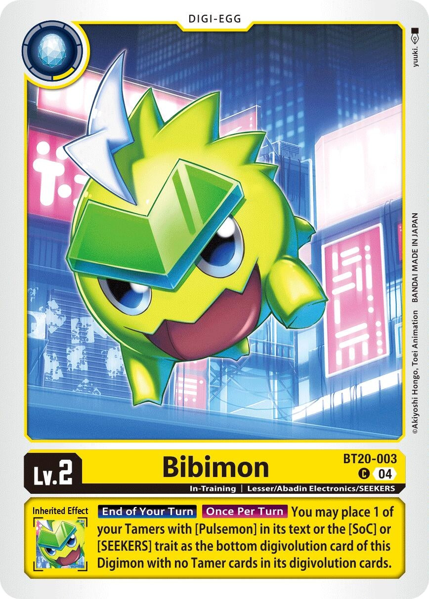 Image for Bibimon (BT20-003 C) (Release Special Booster 2.5) - Digimon Card Game