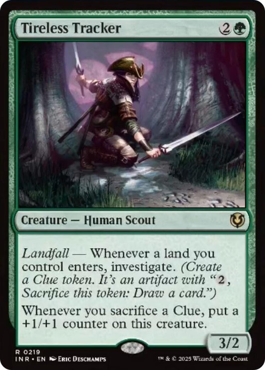 Image for Tireless Tracker (219) (Innistrad Remastered) - Magic: The Gathering