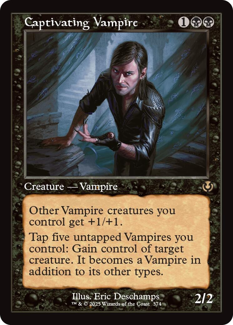 Image for Captivating Vampire (Retro Frame) (374) (Innistrad Remastered) - Magic: The Gathering