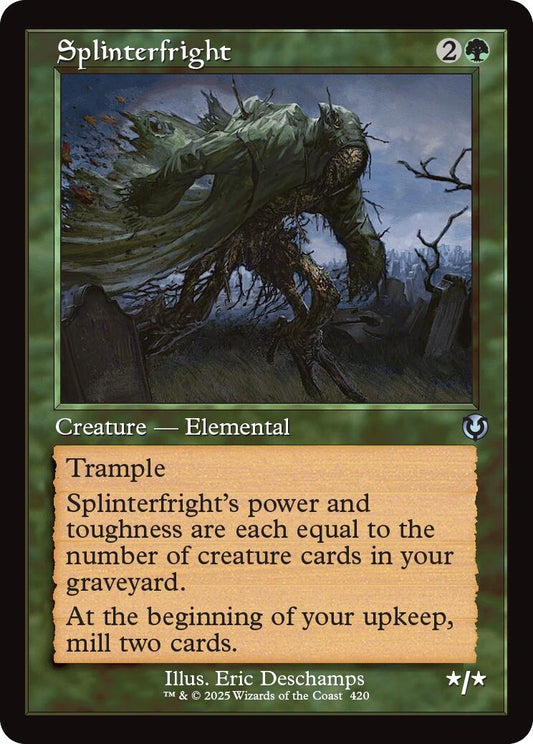 Image for Splinterfright (Retro Frame) (420) (Innistrad Remastered) - Magic: The Gathering