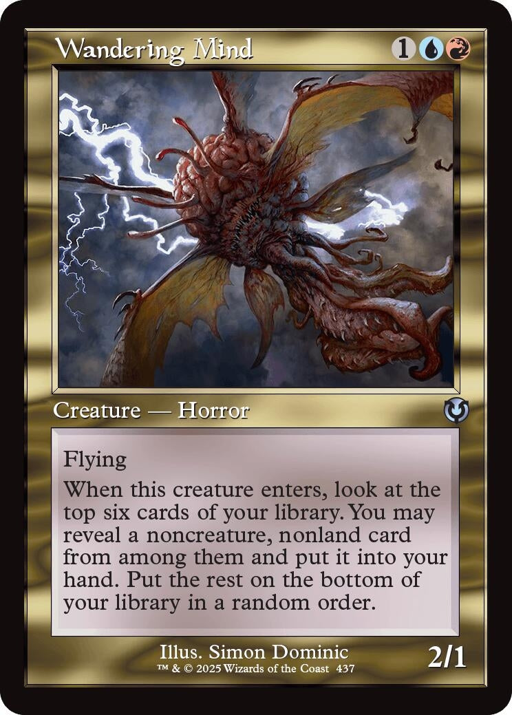 Image for Wandering Mind (Retro Frame) (437) (Innistrad Remastered) - Magic: The Gathering