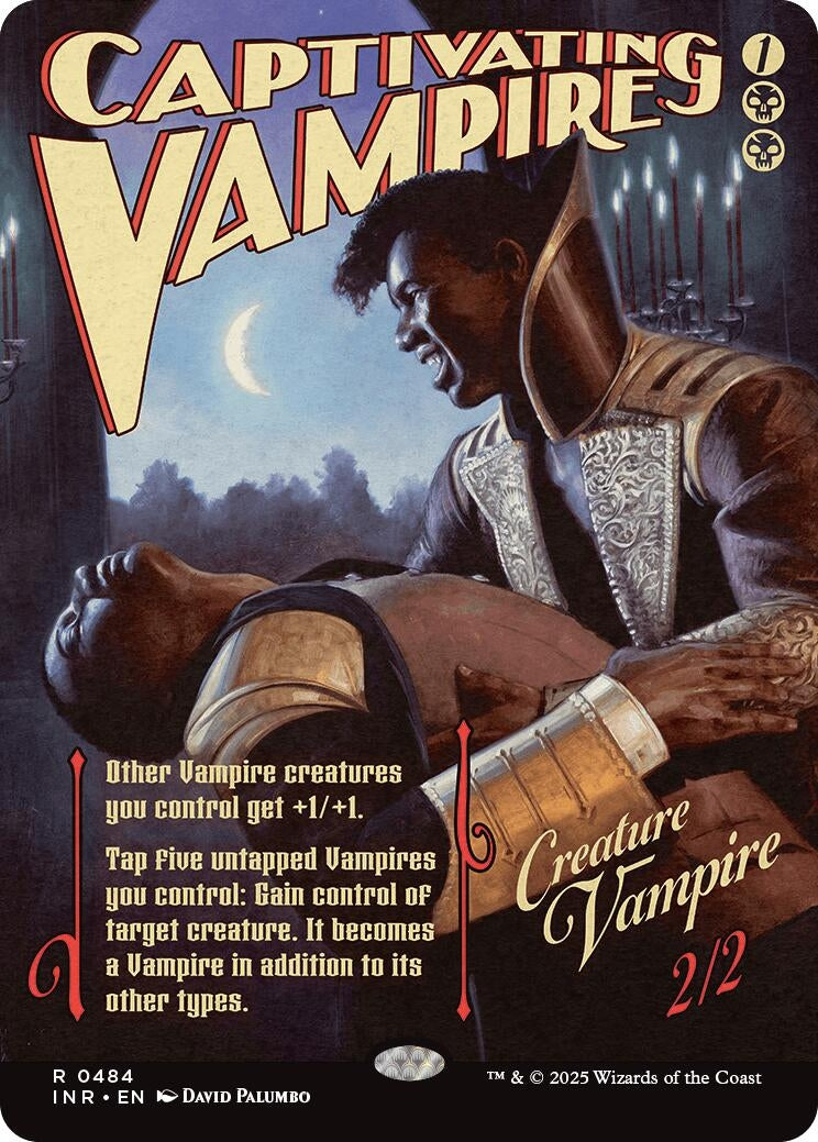 Image for Captivating Vampire (Showcase) (484) (Innistrad Remastered) - Magic: The Gathering