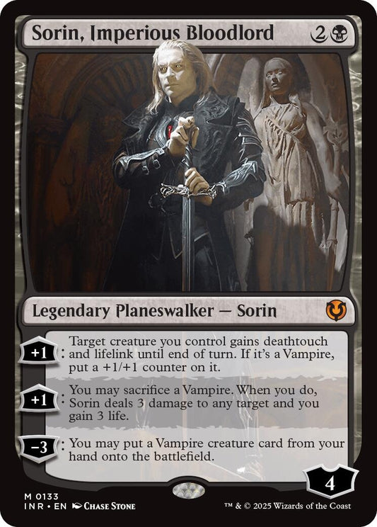 Image for Sorin, Imperious Bloodlord (133) (Innistrad Remastered) - Magic: The Gathering