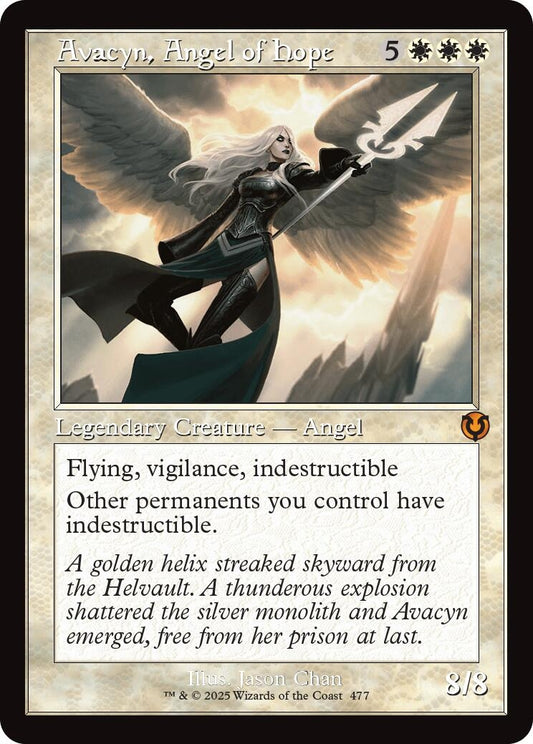 Image for Avacyn, Angel of Hope (Retro Frame) (477) (Innistrad Remastered) - Magic: The Gathering