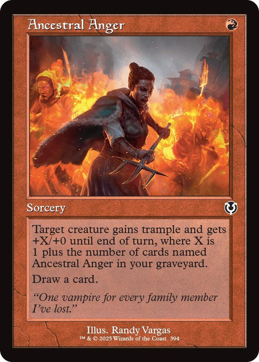 Image for Ancestral Anger (Retro Frame) (394) (Innistrad Remastered) - Magic: The Gathering