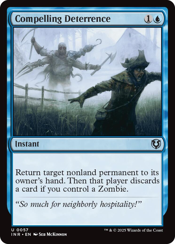 Image for Compelling Deterrence (57) (Innistrad Remastered) - Magic: The Gathering