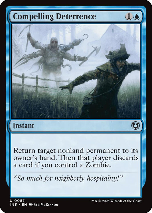 Image for Compelling Deterrence (57) (Innistrad Remastered) - Magic: The Gathering