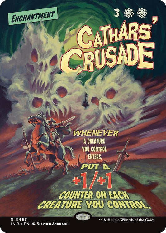 Image for Cathars' Crusade (Showcase) (483) (Innistrad Remastered) - Magic: The Gathering