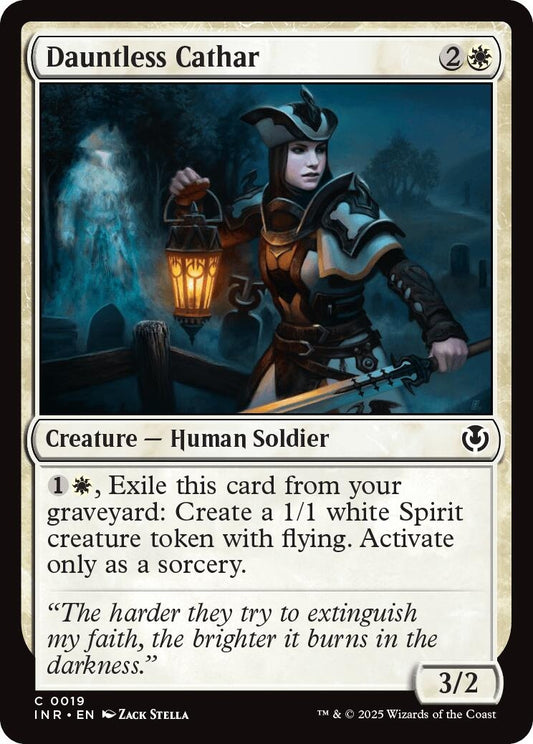 Image for Dauntless Cathar (19) (Innistrad Remastered) - Magic: The Gathering