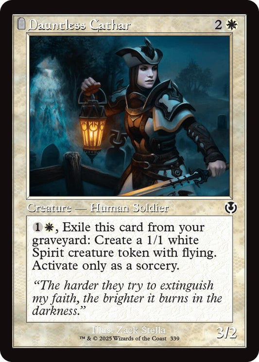 Image for Dauntless Cathar (Retro Frame) (339) (Innistrad Remastered) - Magic: The Gathering