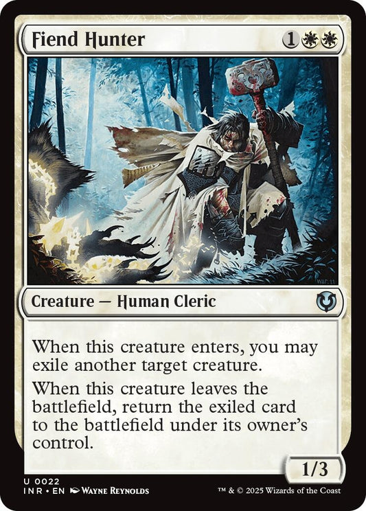 Image for Fiend Hunter (22) (Innistrad Remastered) - Magic: The Gathering